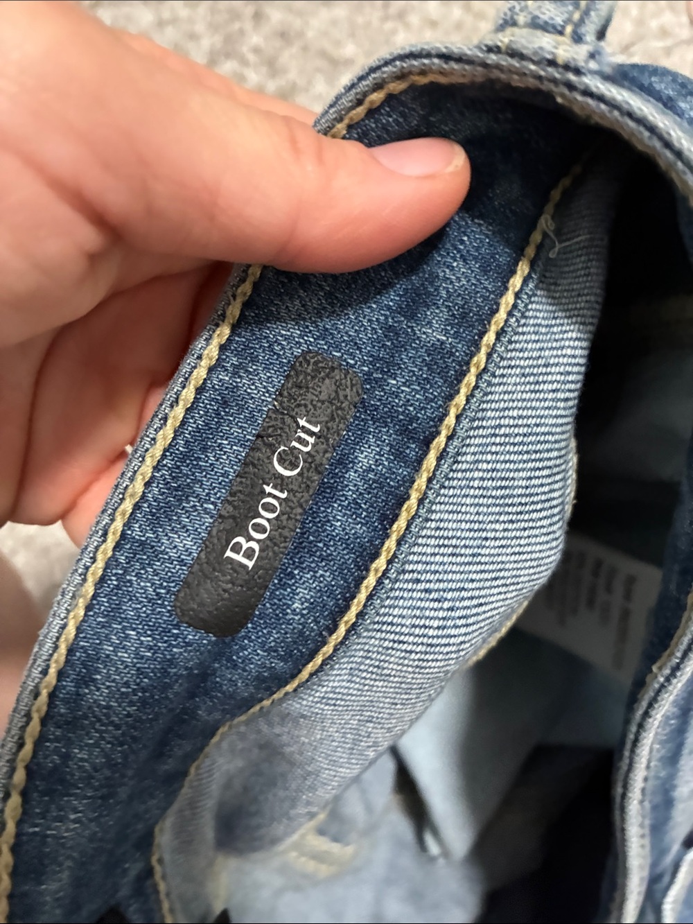 Judy Blue Mid Rise Blue Bootcut Jeans - Picture 8 of 9